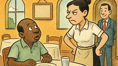 Ανέκδοτο: Σε εστιατόριο στο Ναϊρόμπι, ταμπέλα γράφει…