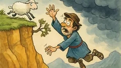 Ανέκδοτο: Στους πρόποδες του Παρνασσού, ένας βοσκός…