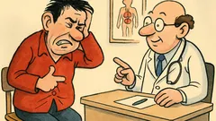 Ανέκδοτο: Γιατρέ, πονάω σε τρία μέρη...