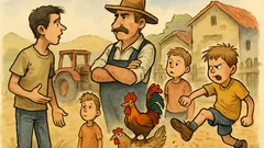 Ανέκδοτο: Στη φάρμα λέει ο μεγάλος γιος…