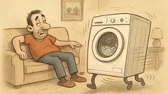 Ανέκδοτο: Έβαλα πλυντήριο και, εκεί που