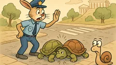 Ανέκδοτο: Δύο χελώνες τράκαραν στη διασταύρωση