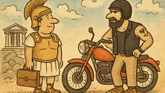 Ανέκδοτο: Ποιο είναι το αντίθετο του «μηχανόβιου»;