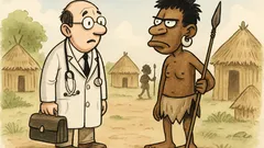 Ανέκδοτο: Ένας γιατρός σε χωριό κανίβαλων…