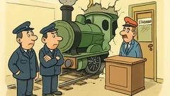 Ανέκδοτο: Δύο σιδηροδρομικοί κουβεντιάζουν…