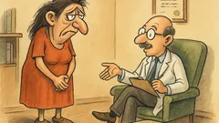 Ανέκδοτο: Μια πολύ ασχημομούρα πάει στον ψυχίατρο…