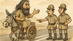 Ανέκδοτο: Ο Ψαραντώνης κάνει προσπέραση