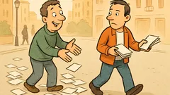 Ανέκδοτο: Όταν βαριέμαι, πάω σε διανομέα φυλλαδίων